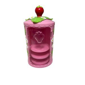 Strawberry Shortcake Rotating Closet Furniture 2 Hangers For Doll 7.5"